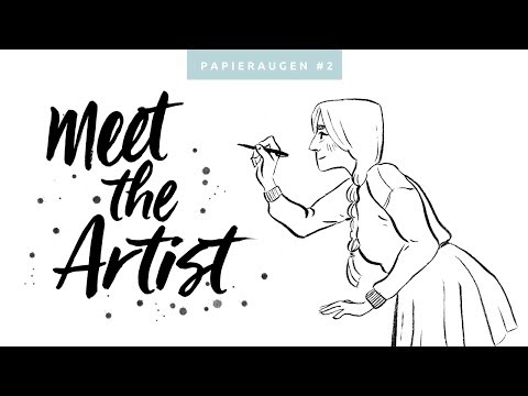 &quot;Meet the artist&quot; Timelapse | Skizzenbuch Zeichnung